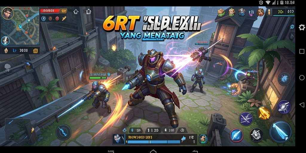 Tampilan gameplay yang menarik dan menegangkan di 6RT.