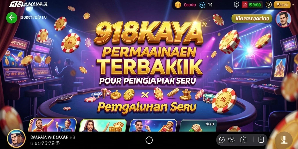 Tampilan gameplay seru di 918KAYA dengan berbagai pilihan permainan kasino.