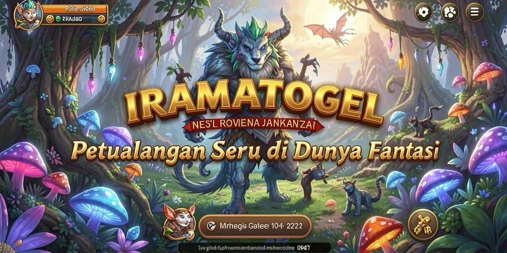Tampilan menarik dari gameplay petualangan di IRAMATOGEL.