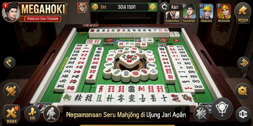 Tampilan gameplay <strong>MEGAHOKI</strong> yang seru dan menarik.