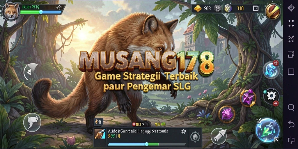 Screenshot gameplay <strong>MUSANG178</strong> menampilkan pertempuran intens dan strategi kompleks.