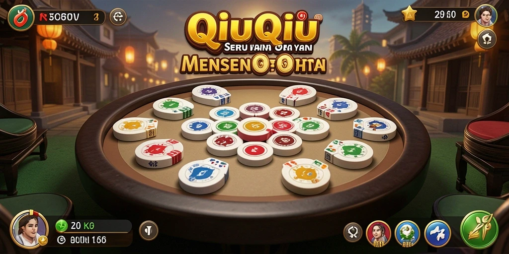 Screenshot gameplay QiuQiu di NEKOTOTO yang seru dan kompetitif.