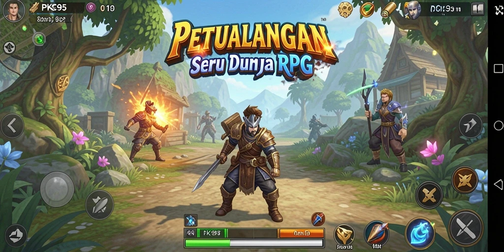 Tampilan gameplay RPG yang imersif dan mengasyikkan.