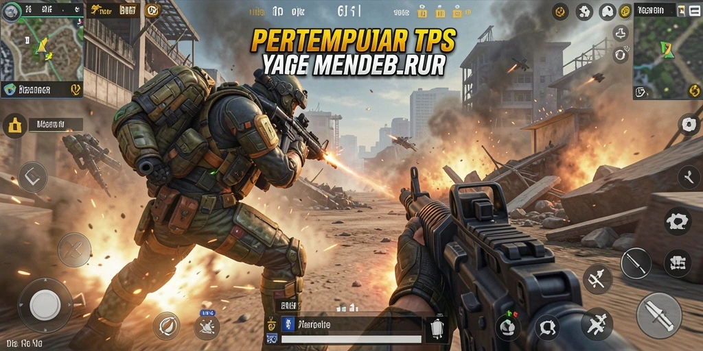 Screenshot gameplay R6R6: seru dan penuh aksi di medan perang.