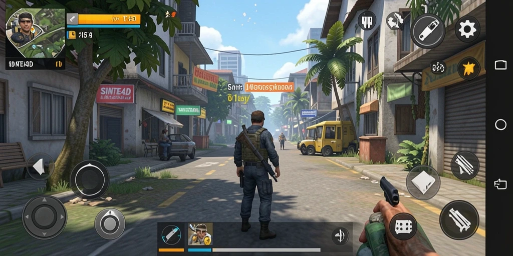 Tampilan gameplay SINTE4D dengan detail yang menawan.